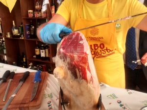 Prosciutto di Parma tagliato a coltello